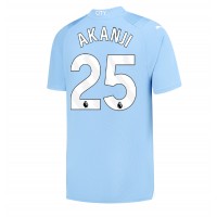 Manchester City Manuel Akanji #25 Replica Home Shirt 2023-24 Short Sleeve